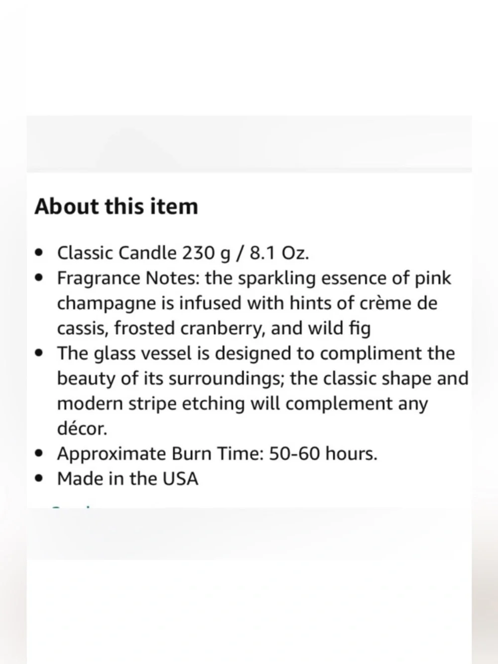 NEST Fragrances Sparkling Cassis Classic Candle 8.1 Oz Holiday New in Box